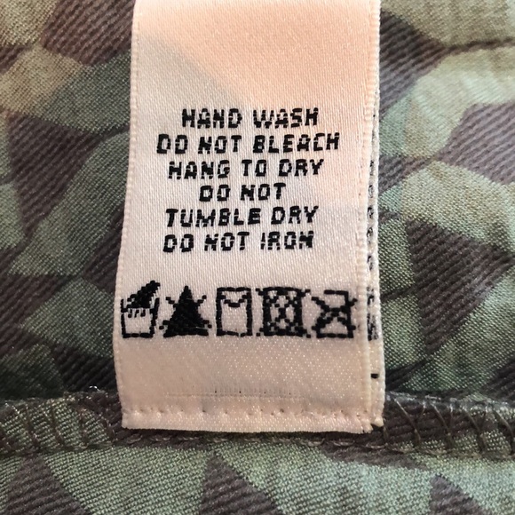 Max Studio Mint Green and Gray Smocked Sleeveless Tank top with Slight Flair - Picture 15 of 15